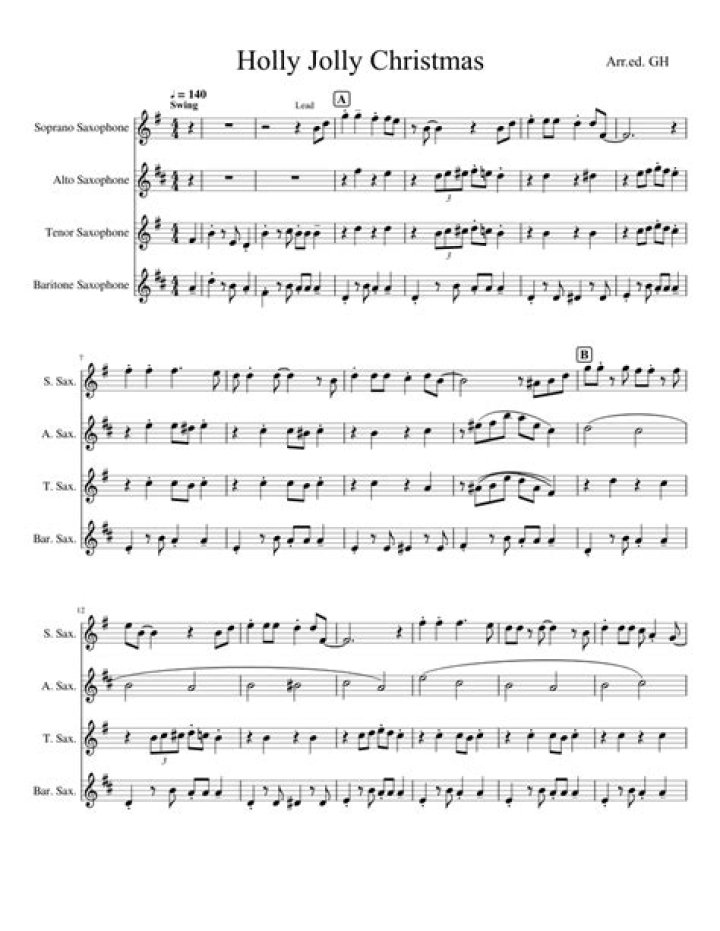 Holiday Joy: Holly Jolly Christmas Sheet Music PDF