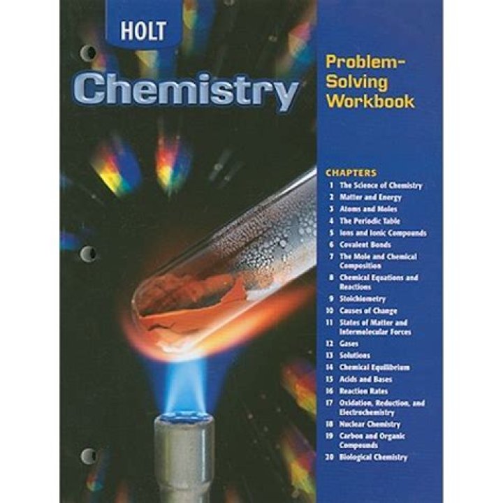 Holt Chemistry Textbook PDF Answer Key – Solve Quickly & Accurately