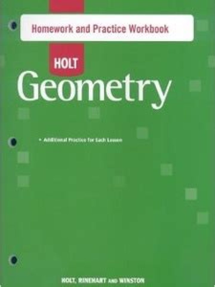 Holt McDougal Geometry Workbook Answers PDF: Complete Solutions