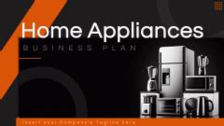 Home Appliances Business Plan PDF: Your Step-by-Step Guide