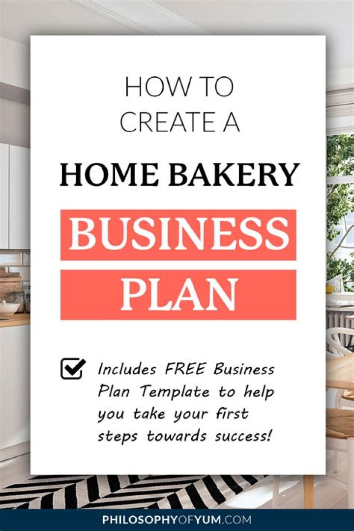 Home Bakery Business Plan PDF – Launch Your Own Bakery