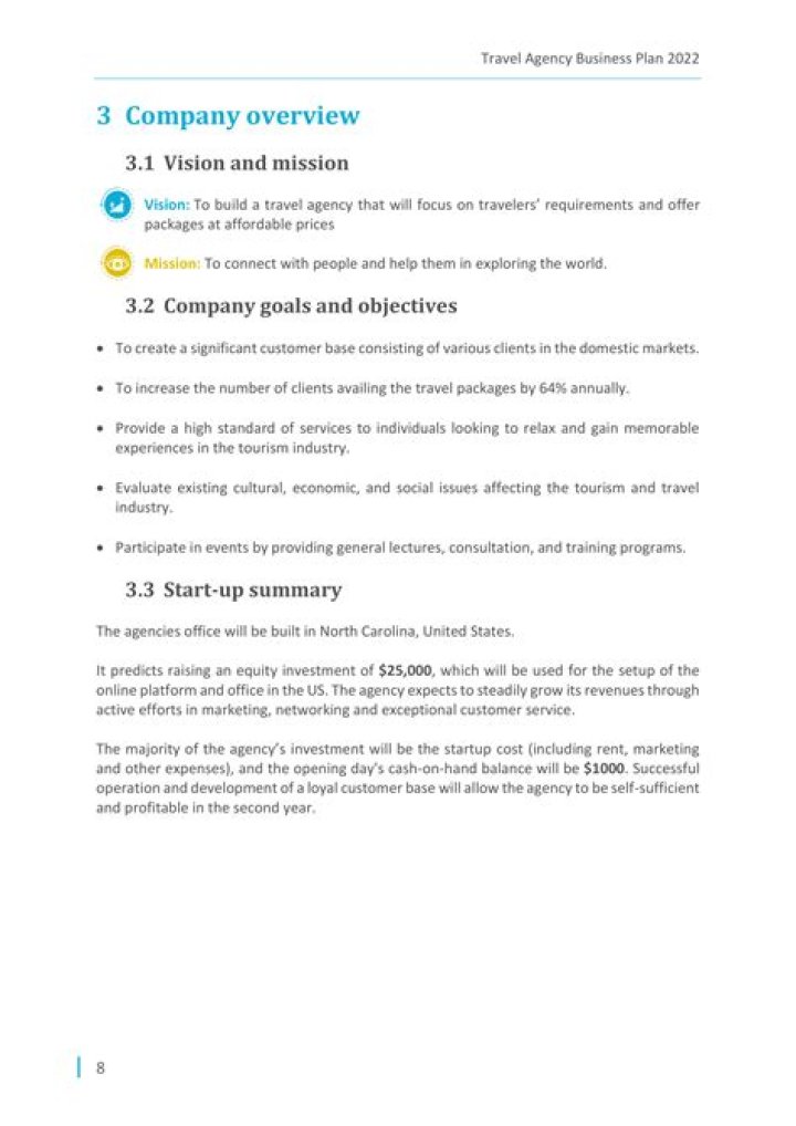 Home-Based Travel Agency Business Plan PDF: Step-by-Step Guide