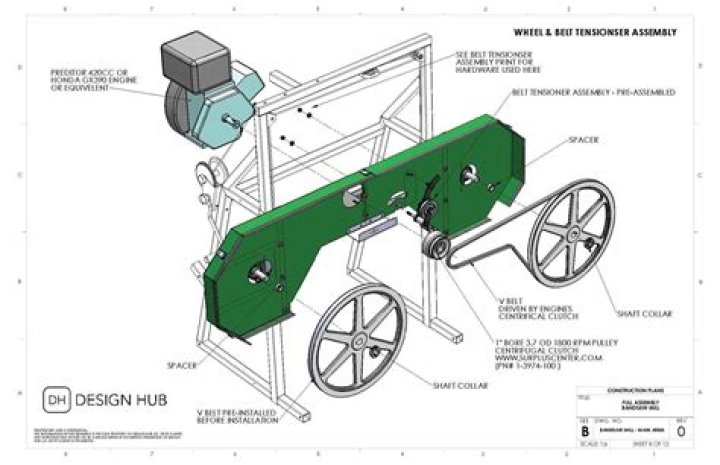 Homemade Bandsaw Mill Plans PDF: Build Your Own Woodworking Machine