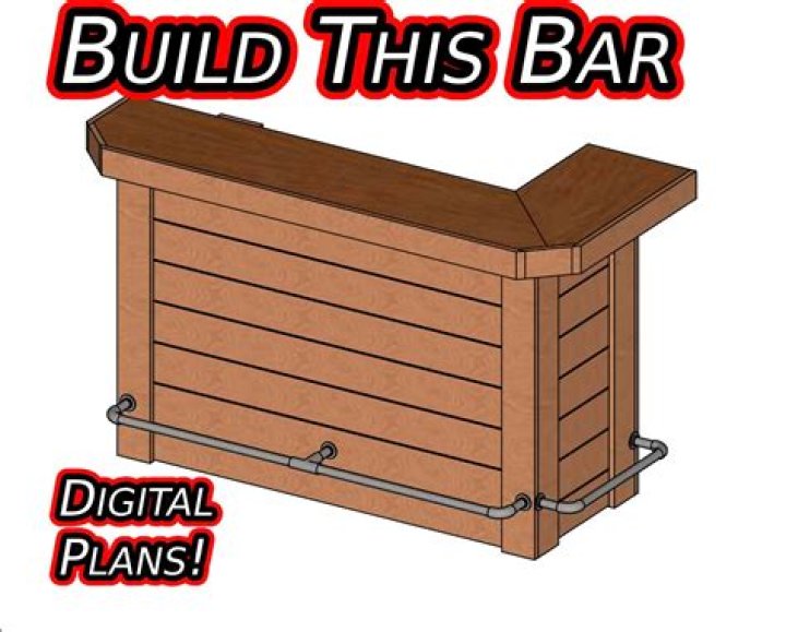 Homemade Bar Plans PDF – Easy DIY Cocktail Bar Designs