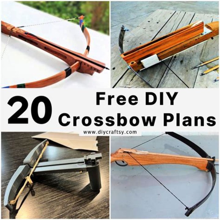 Make Your Own Crossbow: Detailed Plans & PDF Guide