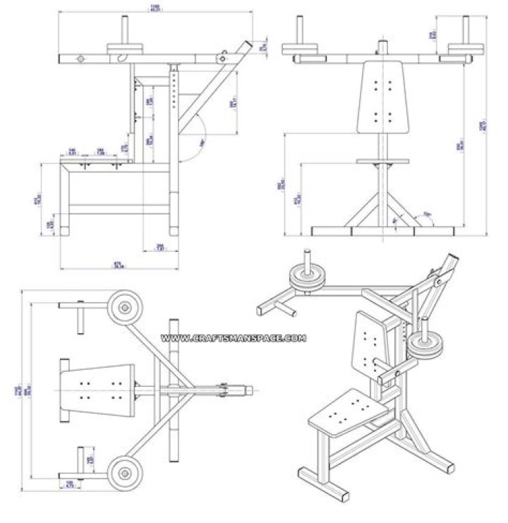 Homemade Gym Equipment Plans PDF – Build Your Own Fitness Gear at Home