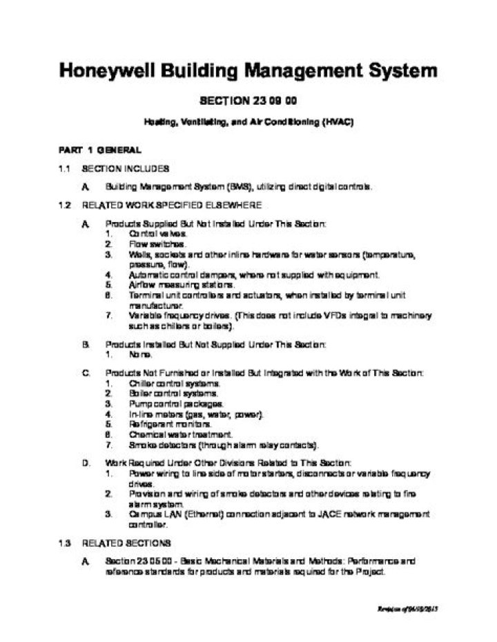 Honeywell Building Management System PDF: Full Guide & Downloads