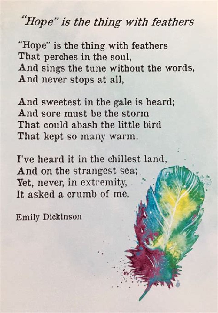 Hope Is the Thing with Feathers: Answer Key PDF for Deep Analysis