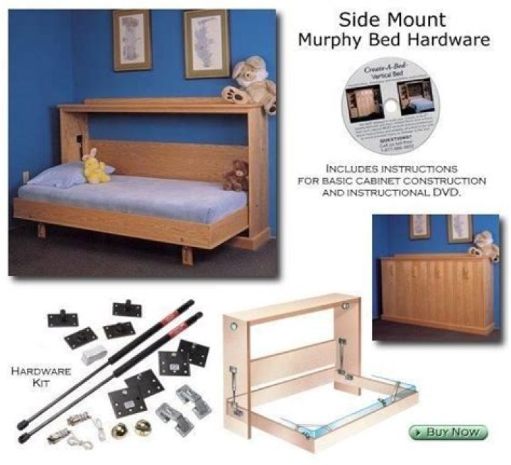 Horizontal Queen Murphy Bed Plans PDF – Easy DIY Assembly Guide