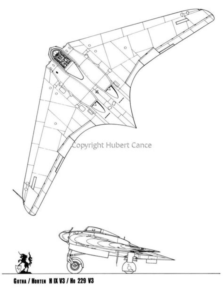 Horten 229 Plans PDF – Free Downloadable Blueprints