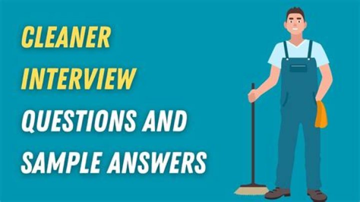 Hospital Cleaner Interview Questions and Answers PDF for Job Success