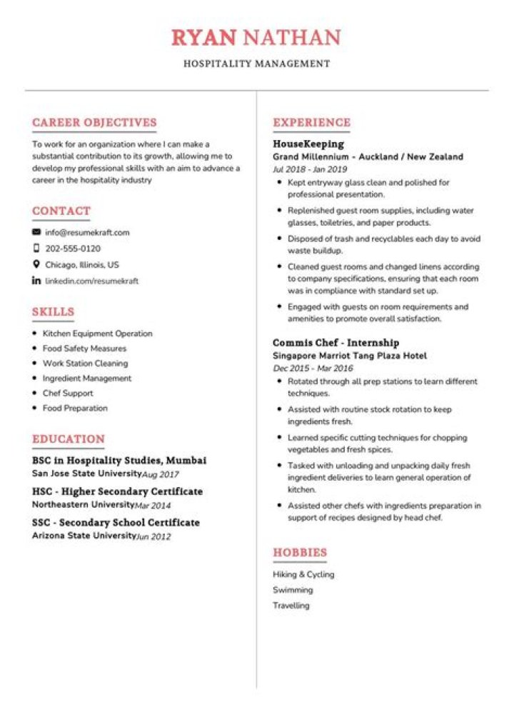 Complete Hospitality Management Course Outline PDF Guide