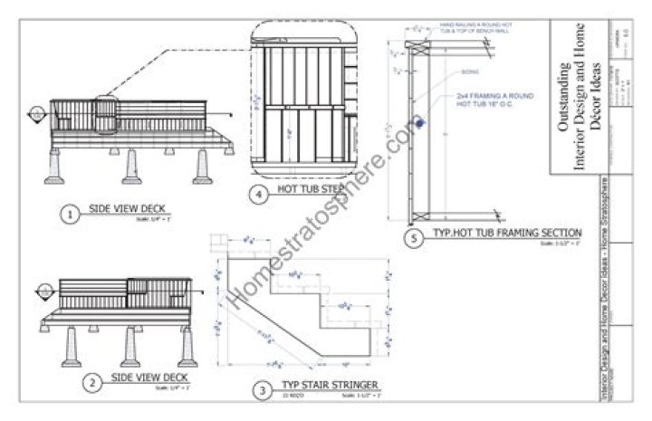 Easy Hot Tub Deck Plans PDF – Download Free Designs