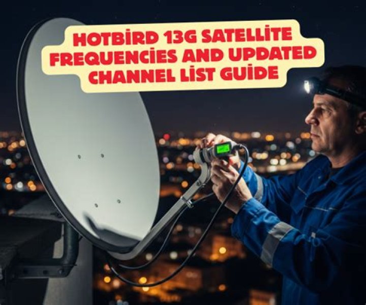 Hotbird Satellite Channels Frequency List PDF: Complete Channel Guide
