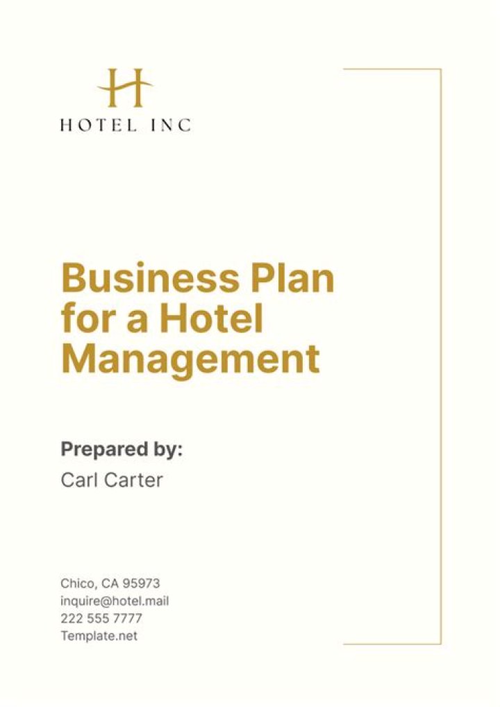 Hotel Business Plan in Ethiopia: Complete PDF Guide