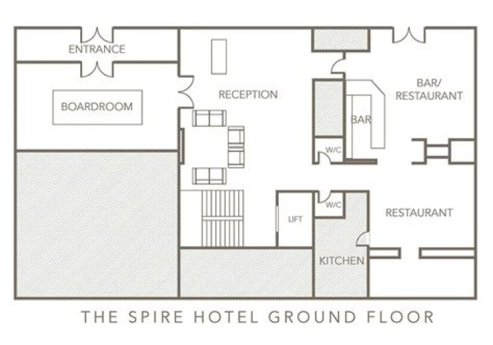 Hotel Ground Floor Plan PDF Download