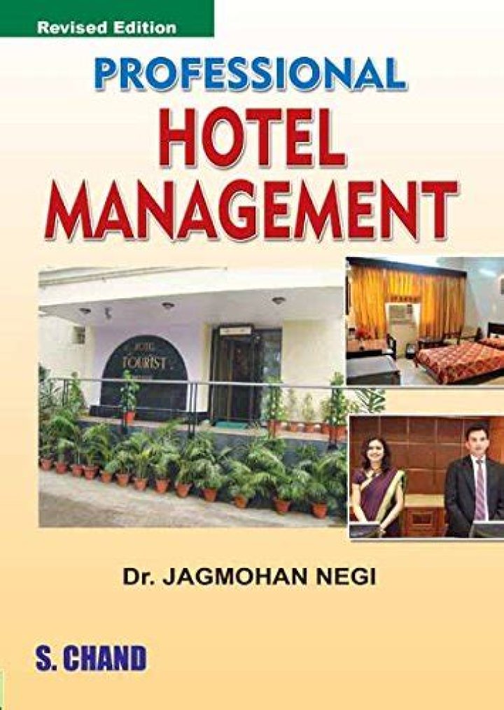 Top Hotel Management Books PDF for Effective Hospitality Leadership