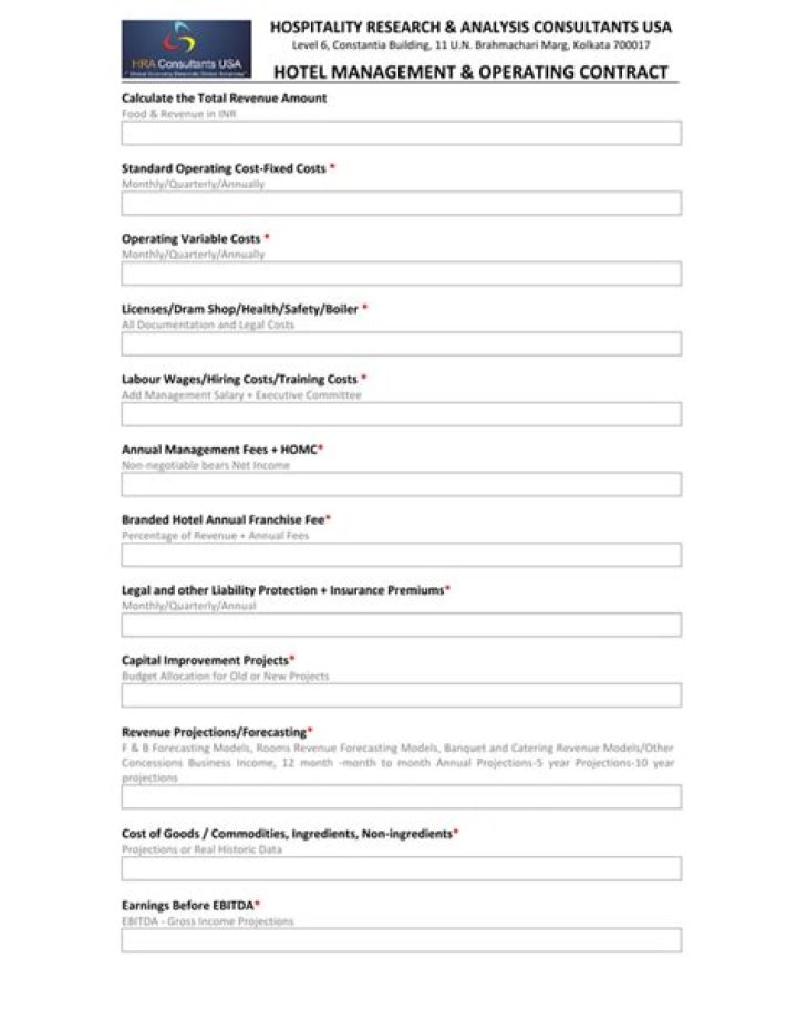 Download Hotel Management Contract PDF – Free Template & Guide