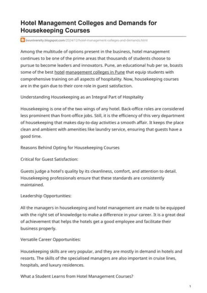 Master Hotel Management: Free PDF Course Guide