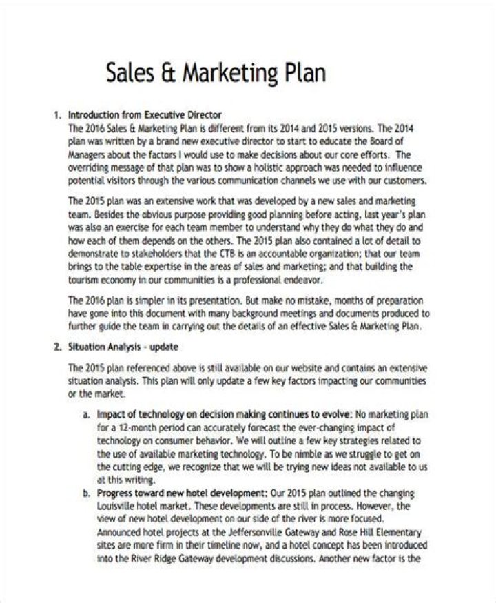 Hotel Sales & Marketing Action Plan PDF: Boost Revenue Today