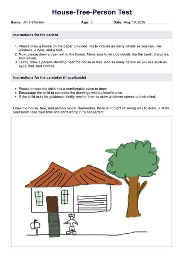 Free Download: House Tree Person Test Scoring Manual (PDF)