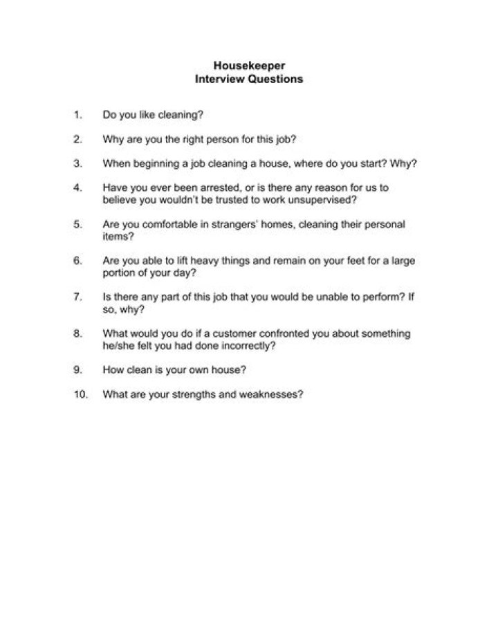 Housekeeping Supervisor Interview Questions and Answers PDF Guide