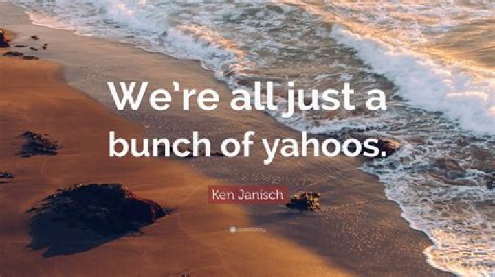 How are the Yahoos described?
