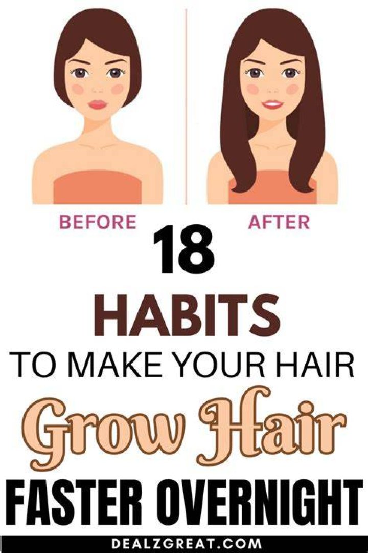 How can I grow my hair overnight?
