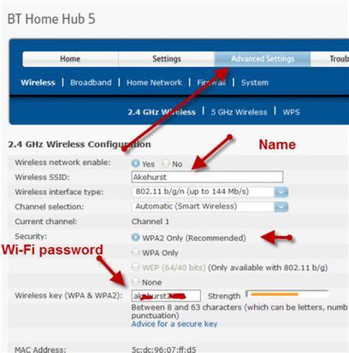 How do I access WiFi hub settings?