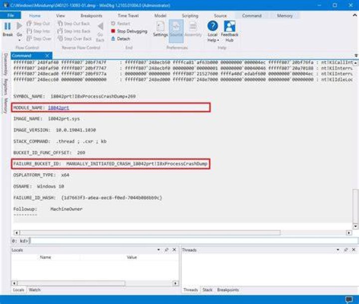 How do I analyze a Visual Studio crash dump?