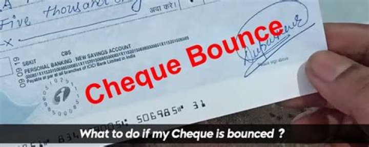 How do I collect a bounced cheque from the bank?
