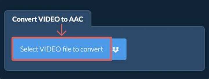 How do I convert an AAC file?
