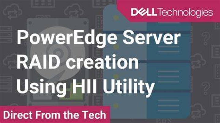How do I create a RAID on my Dell server?
