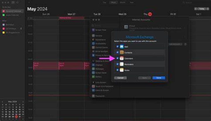 How do I fix my Apple calendar?