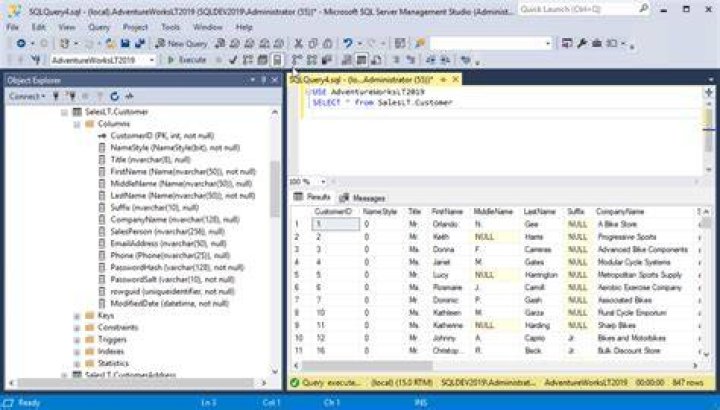 How do I get a list of tables and views in SQL Server?