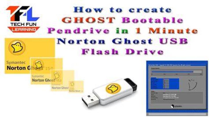 How do I make a Ghost bootable USB drive?