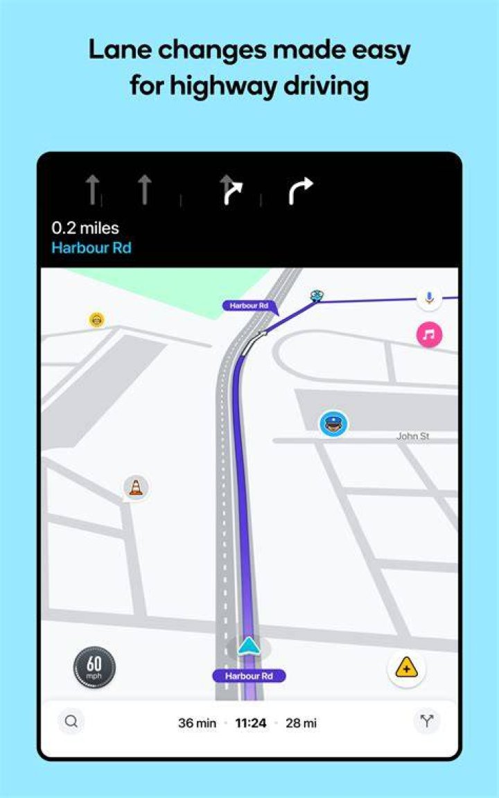 How do I see traffic on Waze?