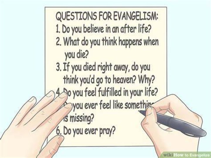 How do you evangelize someone?