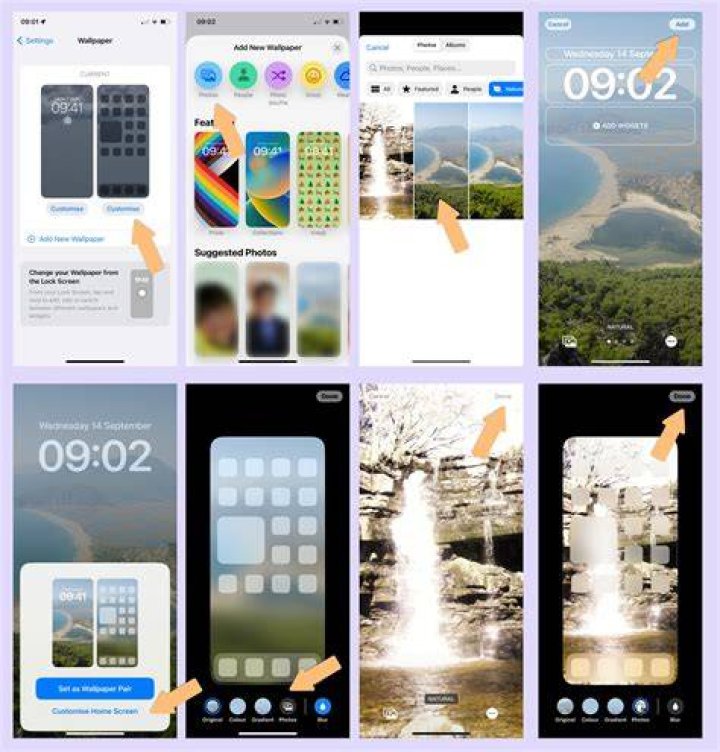 How do you select multiple items on iPhone home screen?