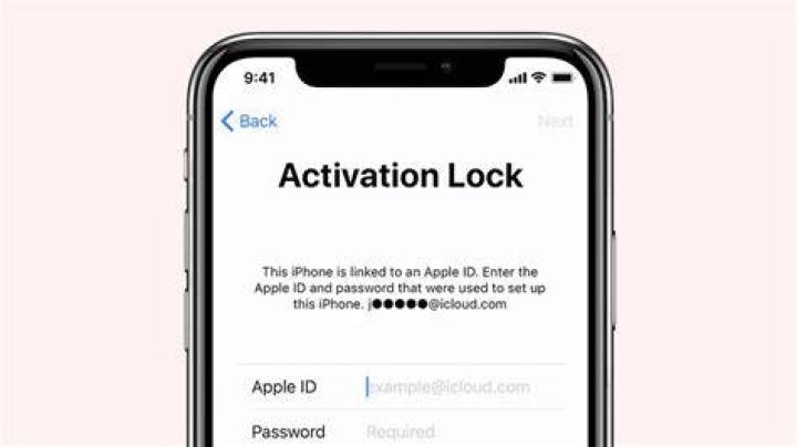 How do you take off activation lock?