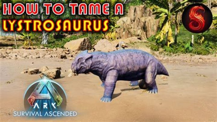 How do you tame a Lystrosaurus?