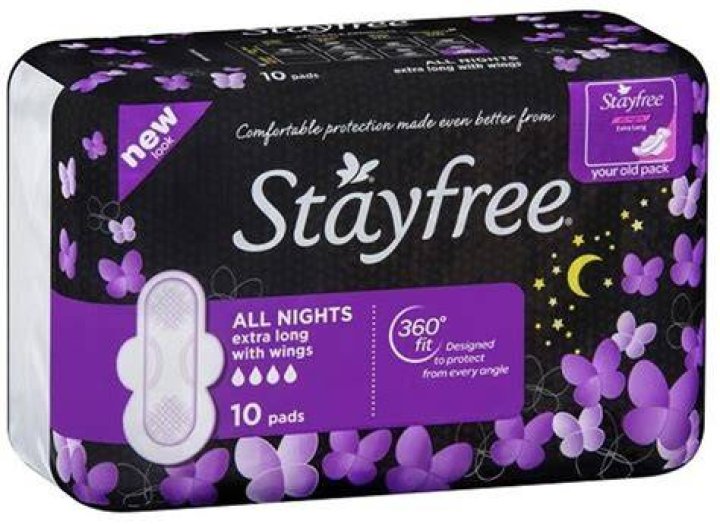 How long are Stayfree overnight pads?