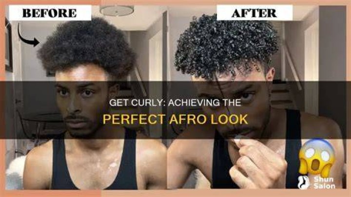 How long do you have to wait to get an afro?