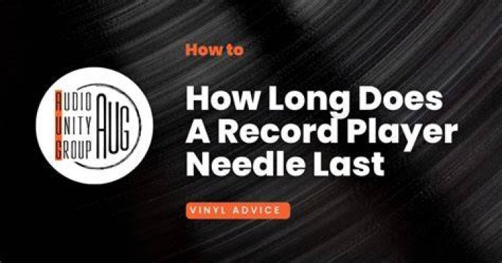 How long does a needle last on a turntable?