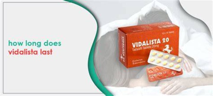 How long does Vidalista 20 take to work?