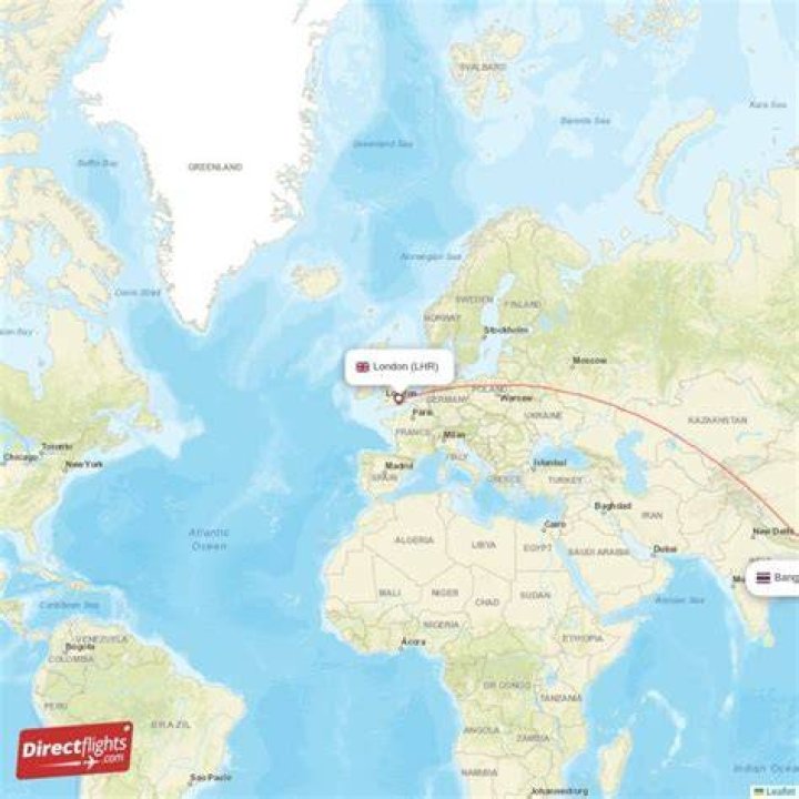 How long is a flight from Heathrow to Thailand?