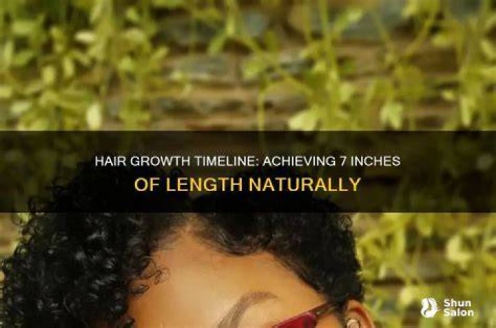 How long will it take to grow 7 inches of hair?
