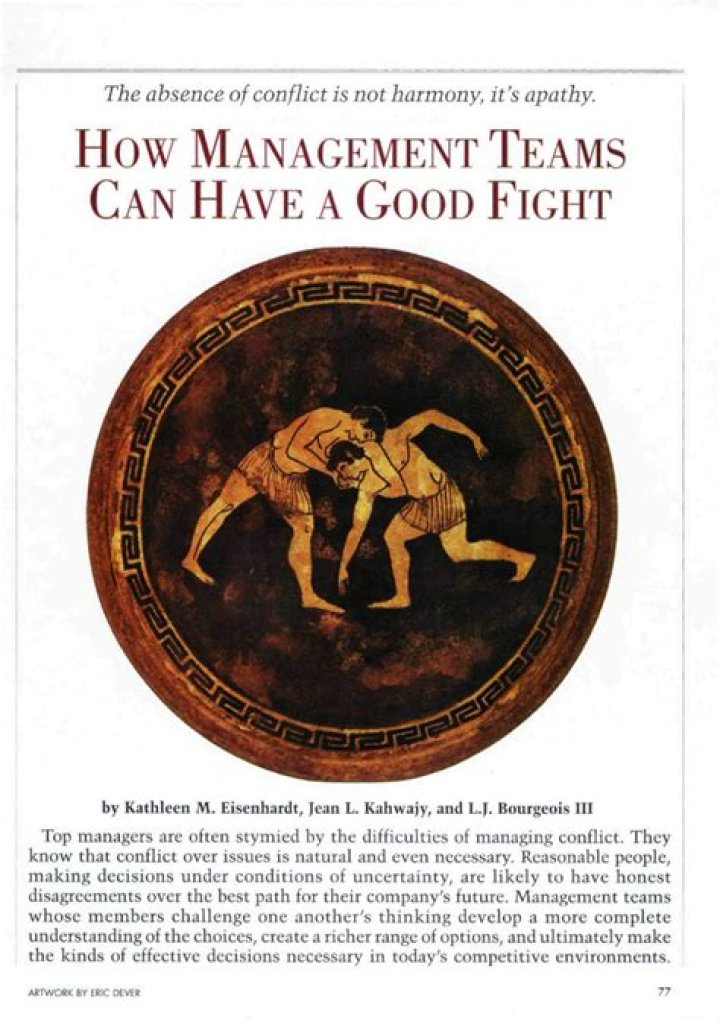 How Management Teams Can Have a Good Fight: A Practical PDF Guide
