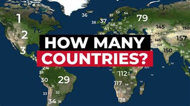 How Many Countries in the World? Official List PDF