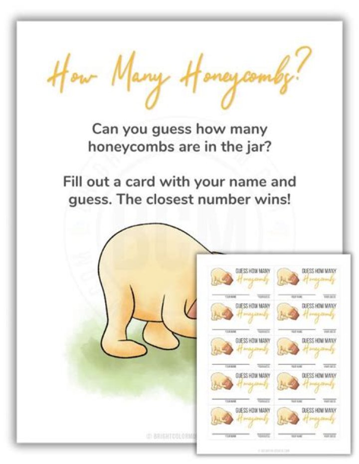 How Many Honeycombs Are in the Jar? Answer PDF